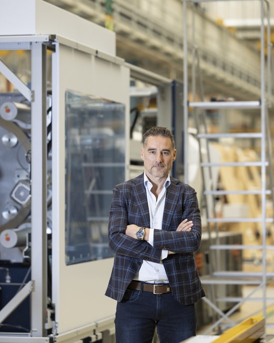 Renzo Davatz, CEO de Netstal