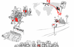 Kyburz has received a large order worth tens of millions from Australia Post. Illustration: Oculus