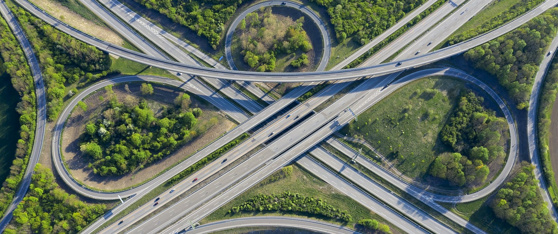 Autobahnkreuzung