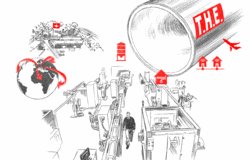 At THE Machines, everything revolves around pipes. Illustration: Oculus